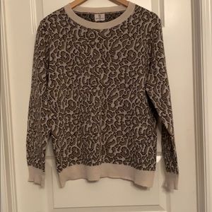 Animal print Sweater Size L